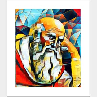 St. Jerome Abstract Portrait | St. Jerome Artwork 2 Posters and Art